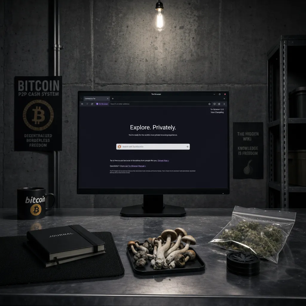 Dark market list interface preview