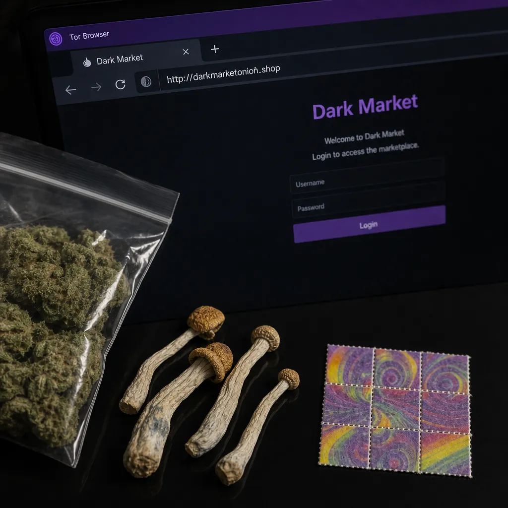 Darkmarkets interface preview