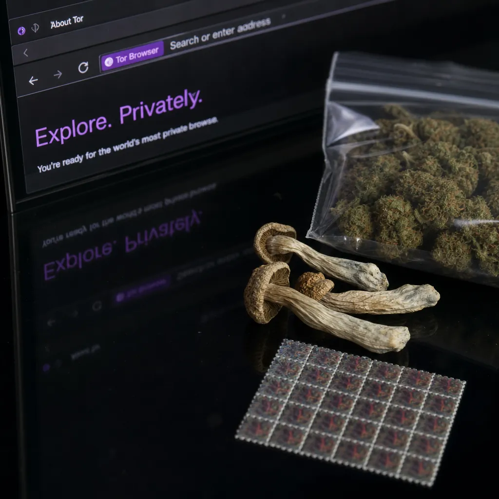 Darknet drug market interface preview