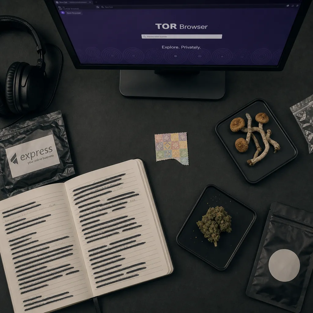 Darknet websites interface preview